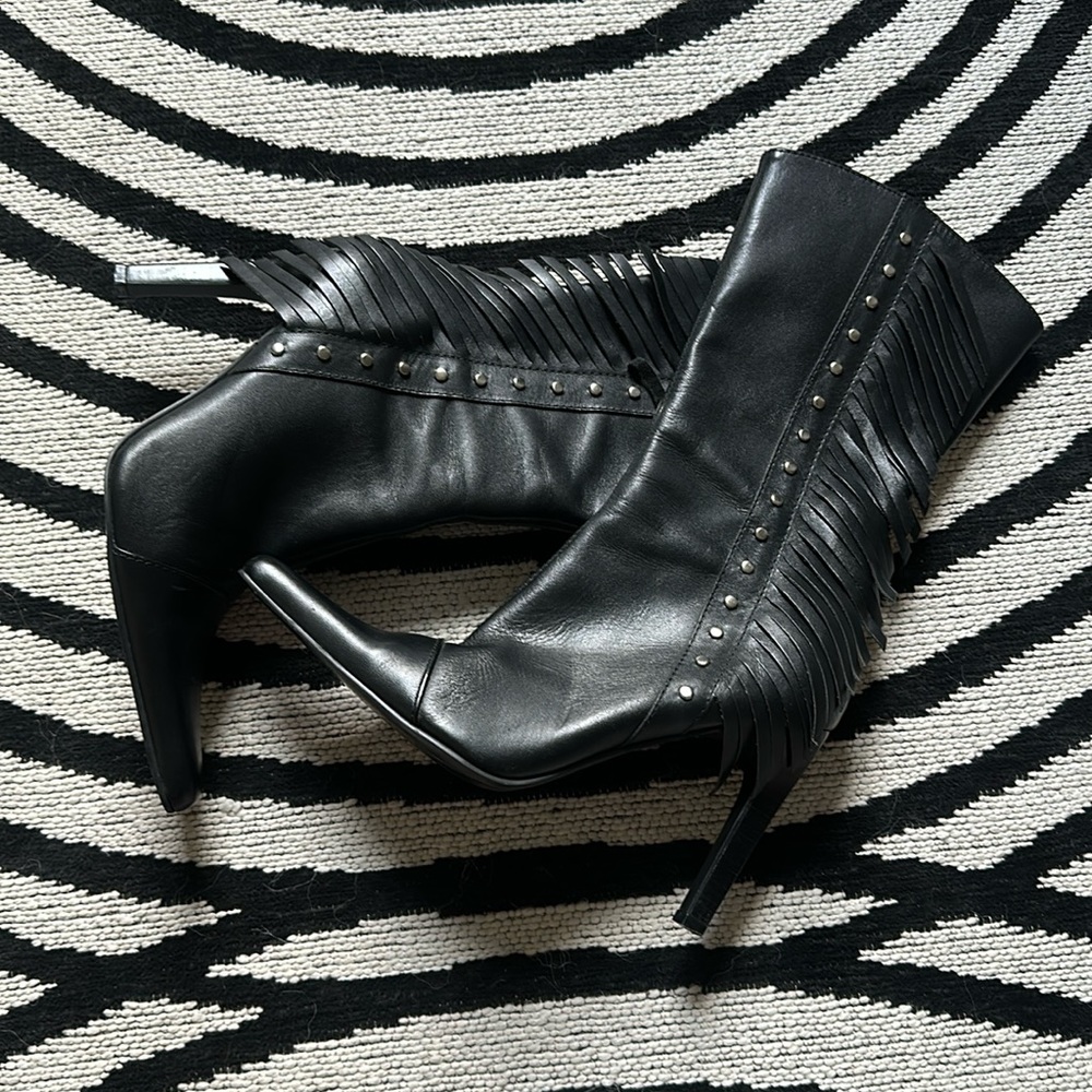 Vintage Steve Madden Fringe Boots